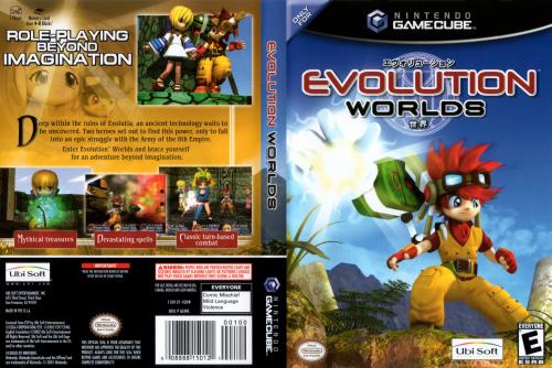 Evolution Worlds (Europe) Cover - Click for full size image